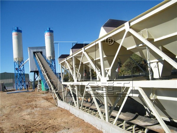 HZS60 Small Concrete Mixing Plant