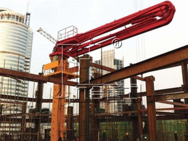 HG28 28m 32m 33m 36m Floor-Climbing Hydraulic Concrete placing boom