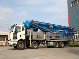 63m concrete boom pump truck 