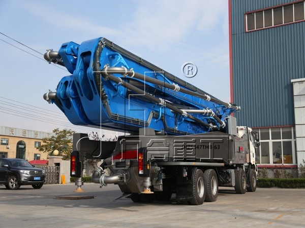 63m concrete boom pump truck