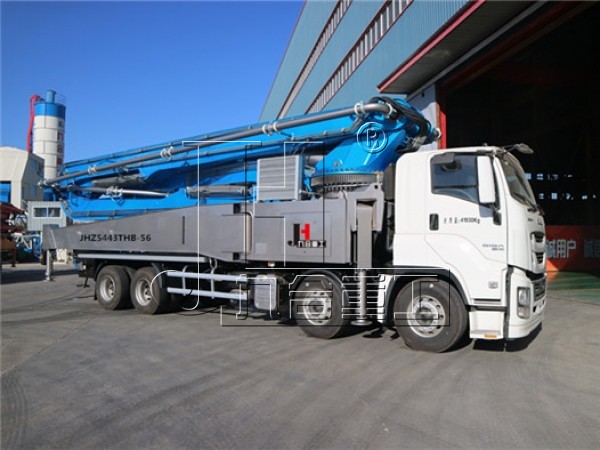 56m concrete boom pump truck