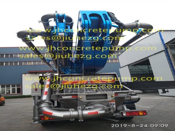 38m mobile concrete pumps with HOWO Chassis