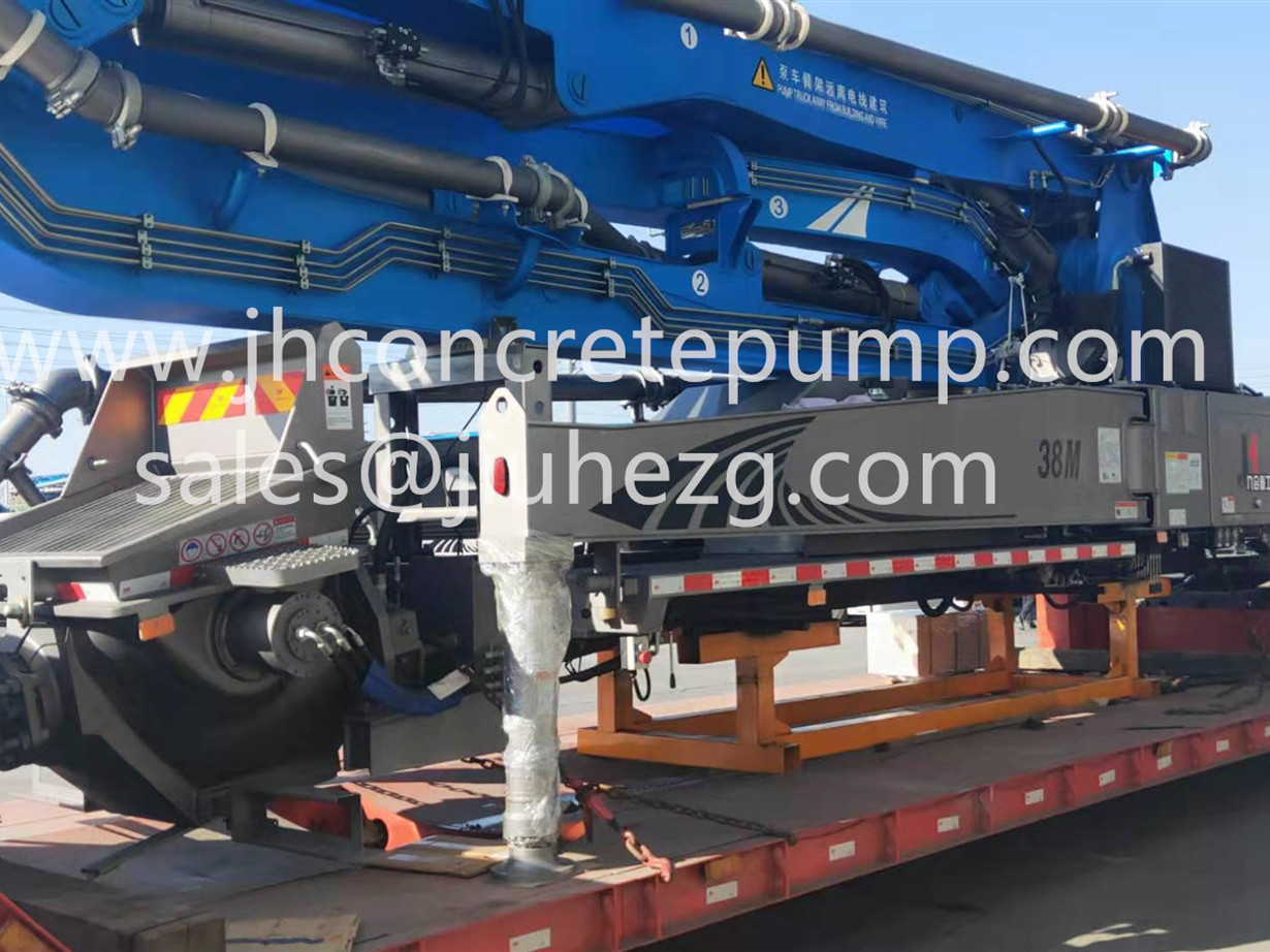 38m concrete pumps without chassis